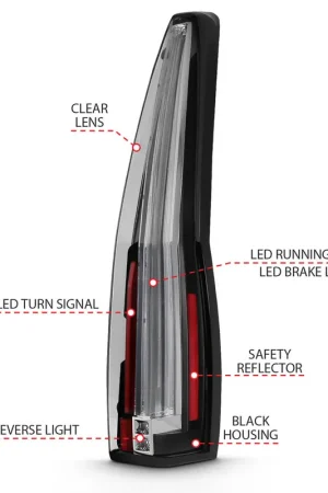 Top Rated ANZO USA Led Taillights ZUKT 311297