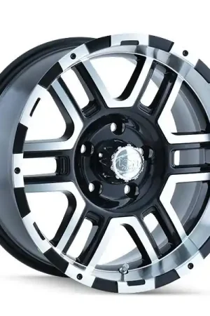Free Shipping ION Alloy Wheels 179 Gloss Black w/ Machined Face 20x9 12mm Offset 8x170