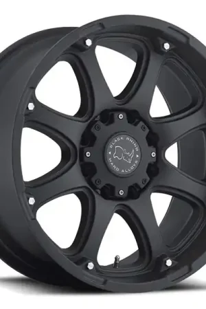Discount Black Rhino Wheels Glamis Matte Black 17x9 -12mm Offset 8x165.1 (8x6.5)
