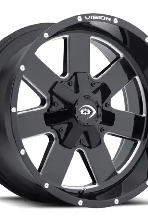 Vision Wheels Arc 411 Gloss Black Milled Spokes 20x9 12mm Offset 6x135 Super Sale