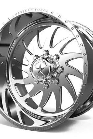 American Force Forged Wheels Spirit H31 Polished 20x10 -25mm Offset 5x127 (5x5) Super Sale