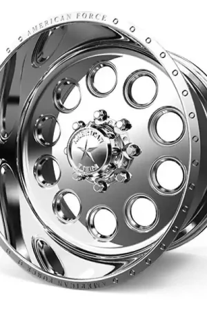 American Force Forged Wheels Big Ten F09 Polished 24x14 -73mm Offset 6x135 Handmade