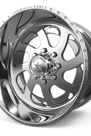 One Day Deal American Force Forged Wheels Ghost 44 Polished 22x10 -25mm Offset 6x135