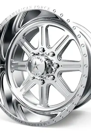 Popular American Force Forged Wheels Legend G43 Polished 24x12 -40mm Offset 8x165.1 (8x6.5)
