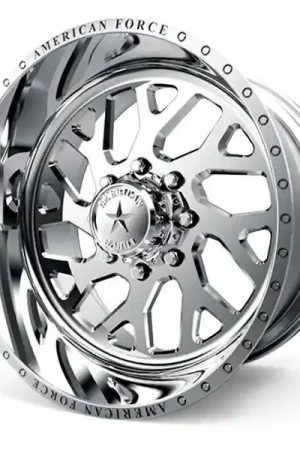 Authentic American Force Forged Wheels Lucky G77 Polished 22x12 -40mm Offset 8x170