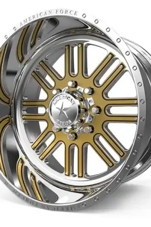 Low Price American Force Forged Wheels Vector 261 Polished 20x14 -73mm Offset 5x139.7 (5x5.5)