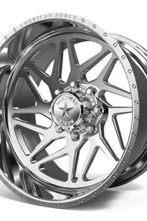 Handmade American Force Forged Wheels Genesis CKH02 Polished 24x12 -55mm Offset 8x170