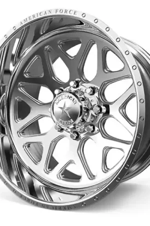 Premium American Force Forged Wheels Sprint CK08 Polished 22x12 -55mm Offset 8x170
