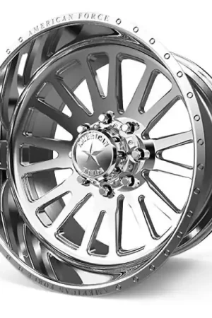 American Force Forged Wheels Quantum CK10 Polished 22x12 -55mm Offset 6x139.7 (6x5.5) Mega Sale