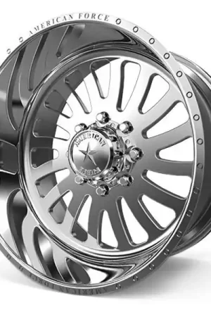 American Force Forged Wheels Octane 74 Polished 26x14 -73mm Offset 8x180 Mega Sale