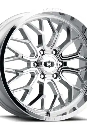 Authentic Vision Wheels Riot 402 Chrome 18x9 12mm Offset 6x139.7 (6x5.5)