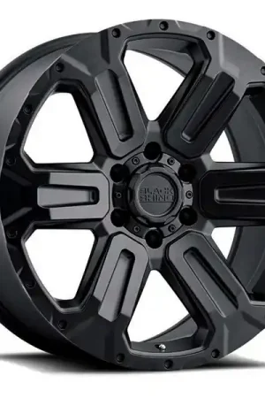 Handmade Black Rhino Wheels Wanaka Matte Black 17x8.5 12mm Offset 6x135