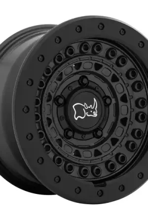 Black Rhino Wheels Barricade Gun Black With Black Rock Guard 17x8.5 -18mm Offset 5x127 (5x5) 2007-2026 Jeep Wrangler / Gladiator Super Sale