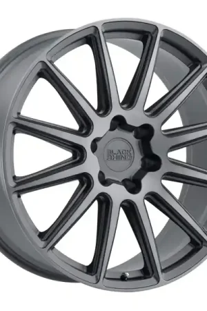 High Quality Black Rhino Wheels Waza Brushed Gunmetal 22x10 10mm Offset 6x139.7 (6x5.5)