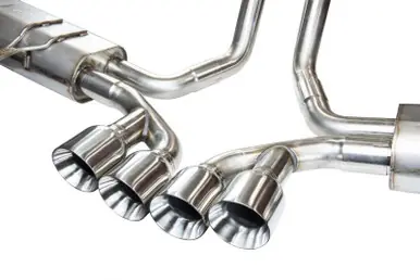 Genuine Kooks 97-04 Chevy Corvette Full 3in Axleback w/Pol Tips Requires 3in X-Pipe - 21506300