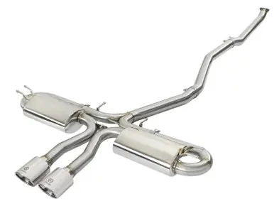 aFe Takeda 3in 304 SS Cat-Back Exhaust System w/Polished Tips 2017+ Honda Civic Si (4dr) I4 1.5L (t) - 49-36621-P Best Price