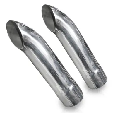 Stainless Works Short Turn Down Tips- 2 1/2in ID Inlet 2 1/2in Body - 7080250 Limited Time