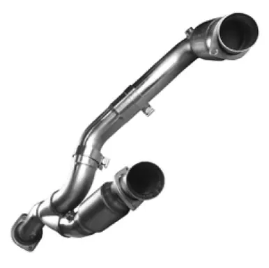 Viral Kooks 09-10 GM 1500 Series Truck 6.2L 3in x OEM Out Cat SS Y Pipe Kooks HDR Req - 28563200