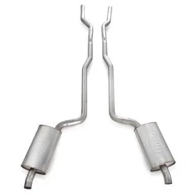 Stainless Works 1968-72 Corvette Exhaust SB 2-1/2in Factory Style Mufflers - V6872SW Brand New
