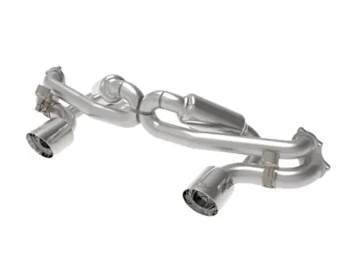 Trending aFe MACHForce XP 2.25in-2.5in 304SS Exhaust Cat-Back 20-22 Porsche Cayman GT4 (718) - Polished Tips - 49-36443-P
