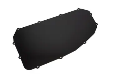 Low Price UMI Performance 78-87 GM G-Body AC/Heater Box Delete Panel - Black - 3030-B