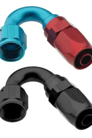 Fragola -16AN Fem x -12AN Hose 150 Degree Reducing Hose End - Black - 231515-BL Shop Now