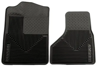 Husky Liners 08-10 Ford F-250/F-350/F-450 SuperDuty Heavy Duty Black Front Floor Mats - 51201 Instant Buy