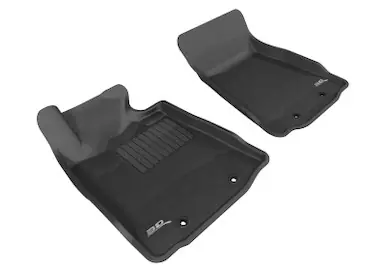 Last Chance 3D MAXpider 2009-2019 Nissan 370Z Kagu 1st Row Floormat - Black - L1NS03811509