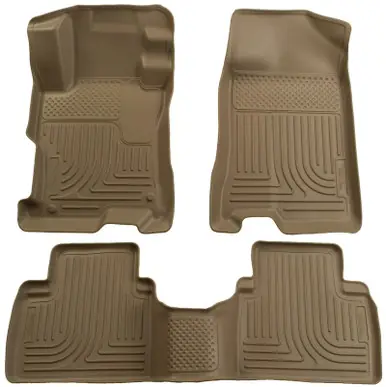 Husky Liners 04-09 Toyota Prius WeatherBeater Combo Tan Floor Liners - 98523 Markdown