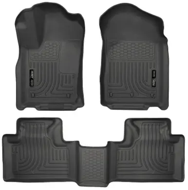 Affordable Husky Liners 11-13 Dodge Durango / 11-13 Jeep Grand Cherokee WeatherBeater Combo Black Floor Liners - 99051