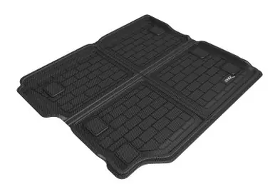 3D MAXpider 18-21 Jeep Wrangler Unlimited JL w/ Sub/Flat Load Floor Kagu Cargo Liner - Black - M1JP0231309 Crafted