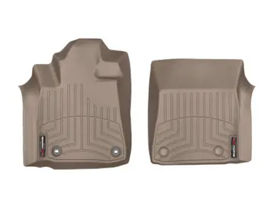 Bargain WeatherTech 12+ Toyota Tundra Front FloorLiner - Tan - 454081