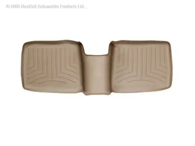 Modern WeatherTech 05+ Ford Five Hundred Rear FloorLiner - Tan - 450312