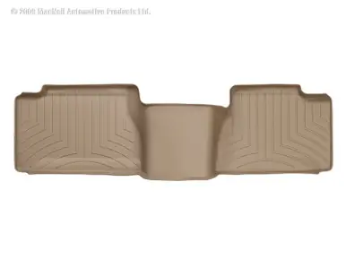 WeatherTech 99-07 Chevrolet Silverado Extended Cab Classic Rear FloorLiner - Tan - 450034 Handmade