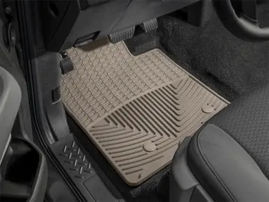 Free Returns WeatherTech 2018+ Buick Enclave Rear Rubber Mats - Tan - W470TN