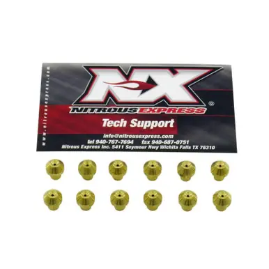 Get Yours Nitrous Express GM EFI Dual Nozzle Jet Pack - 20215JP