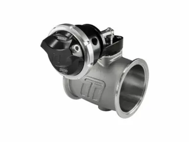 Certified Turbosmart PSG76 Pneumatic Straight Gate 6psi - Black - TS-0567-1762