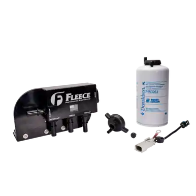 Fleece Performance 17-24 Ford F250-550 Powerstroke Under Bed Fuel Filter Assembly - FPE-FMC-UBFA-1724 Low Price