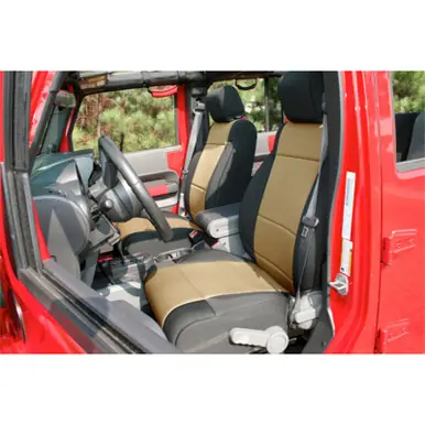 Bulk Order Rugged Ridge Neoprene Front Seat Covers 11-18 Jeep Wrangler JK - 13215.04