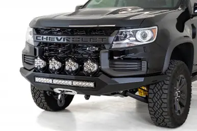 Addictive Desert Designs 2021 Chevy Colorado ZR2 Stealth Fighter Front Bumper - F451202190103 Deal