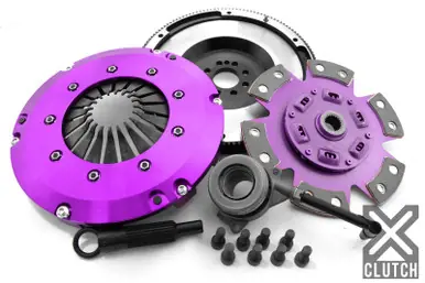 XClutch 08-09 Audi A3 Sportback 2.0L Stage 2R Extra HD Sprung Ceramic Clutch Kit - XKVW24698-1R Next Day Delivery