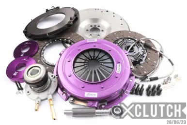 Handmade XClutch 10-15 Chevrolet Camaro 6.2L 10.5in Twin Sprung Organic Clutch Kit - XKGM27639-2A