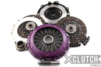 XClutch 07-17 Mitsubishi Lancer EVO X 2.0L 9in Twin Solid Organic Clutch Kit - XKMI23523-2G Special Offer
