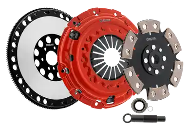Action Clutch 91-95 BMW 525i 2.5L (M50) Stage 4 Clutch Kit (1MD) w/Lightened Flywheel - ACR-3585 Popular