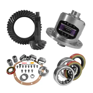 Yukon 8.875in GM 12T 3.42 Rear Ring & Pinion Install Kit 30 Spline Positraction Axle Bearings - YGK2232 Viral