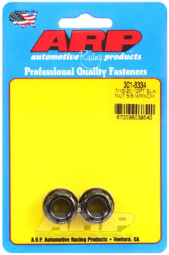 ARP 7/16in-20 5/8 Socket 12pt Nut Kit - 301-8334 One Day Deal
