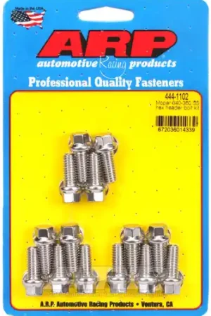 Original ARP Mopar 340-360 SS Hex Header Bolt Kit - 444-1102