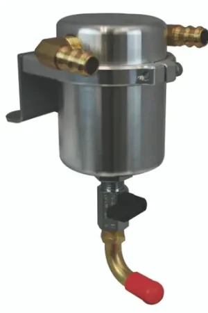 Editor’s Pick Moroso 11-14 Ford F-150 EcoBoost/5.0L Air/Oil Separator Catch Can - Large Body - Billet Aluminum - 85520