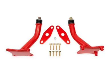 BMR 16-24 Chevrolet Camaro (6th Gen) Motor Mount Kit w/ Solid Bushings - Red - MM362R Price Drop