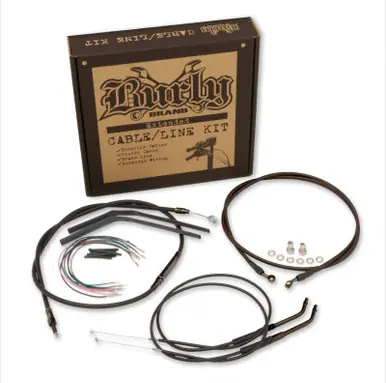 Burly Brand Control Kit 14in T-Bar - Black - B30-1218 Original